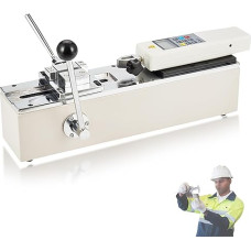Digitales Kraftmessgerät, 500-N-Zugkraftmessgerät, tragbares Prüfgerät für Zugkräfte an Kabelbaumanschlüssen, 50 mm effektiver Hub, für Zug- und Druckprüfungen