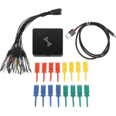 FABULETTA USB-Logikanalysator, 16 Kanäle, 400 MHz Abtastrate, 16 G Abtasttiefe