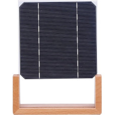 DIY Solar Panels Cells, Solar Electric Photovoltaic Cells Monocrystalline Solar Panel 3 W 22% High Conversion Efficiency Educational Solar Cell Demonstration for the