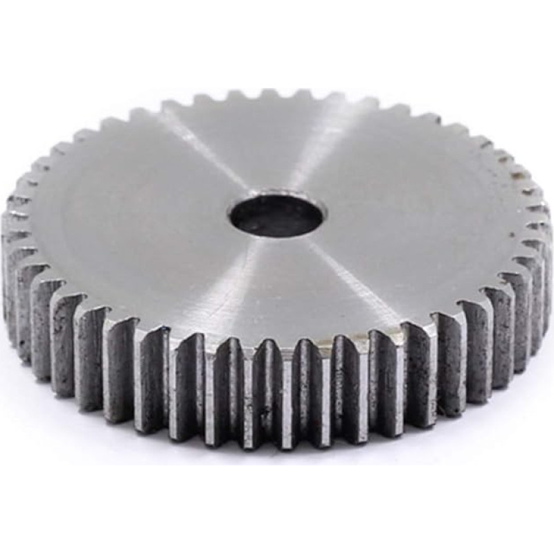 ZGF-BR 1m 46/47 Zähne Zahnräder Rack Sporgetriebe 45 Stahl CNC-Ritzel (Dantų skaičius : 47 dantys)