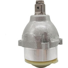 Elektroschlüssel Aluminium Kopfschale Ersatz für Dayi 2106 Elektrowerkzeug, Silber, 104 mm Größe