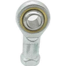 Ball Joint with Rod Ends, Fisheye Joint Rod with Female Thread, Pneumatic Spherical Plain Bearing M5 M6 M8 M10 M12 M16 M20 Bearing for Universal Cylinder U Type (M12 X.25)