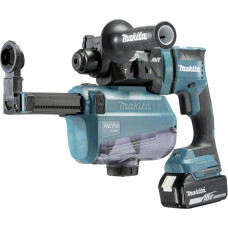 Makita SDS Plus DHR182RTWJ Battery Combination Hammer with 18 V Battery + Charger Maximum Impact Strength 1.7 Joules