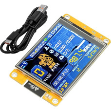 NerdMiner V2 Bitcoin Miner RUIZHI 1060KH/s NerdMiner V2 Mining Bitcoin Bitcoin Bitcoin Crypto Solo loterijos Miner BTC Solo Bitcoin Miner su 2,8 colių TFT ekranas ESP32-WROOM suderinama su Nerd Miner