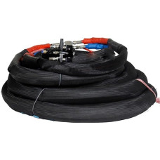 Poliuretanas PU Schaumschlauch Heizschlauch Heizungsrohr 15 metrų Sprühmaschine Für Heimwerker