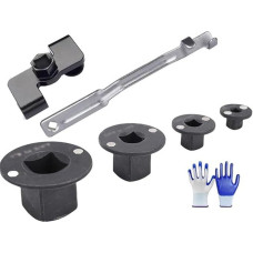 Verlängerungsschlüssel-Set bietet zusätzliche Hebelwirkung und Manövrierfähigkeit zum Lösen von verrosteten Schrauben in engen und engen Räumen