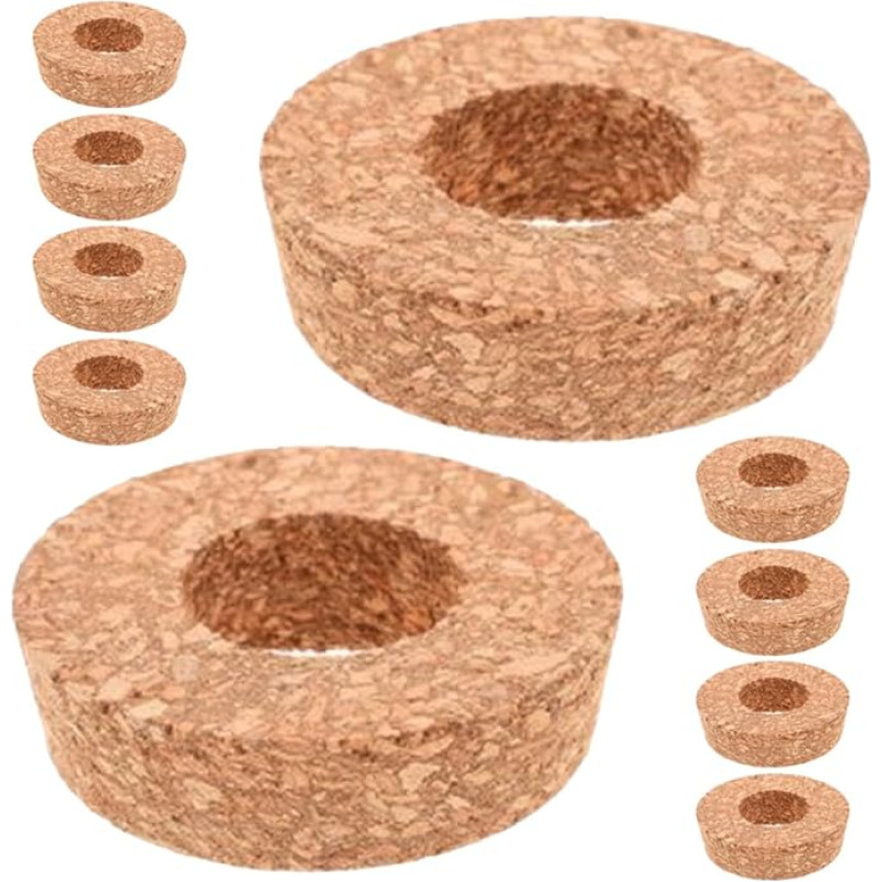 Sosoport 10stücke Korkdeckel Für Glasbehälter Korken Für Hydrokultur-pflanzgefäße Deckel Für Pflanzgefäße Aus Glas Korken Für Pflanzgefäße Aus Holz Zubehör Für Blumenarrangements