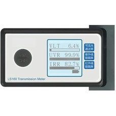 UV-Messgerät Fenster Solar Tester Meter Tönung Solar Film Auto Transmission Meter Gefilmt Glas Tester VLT Transmission Meter UV IR