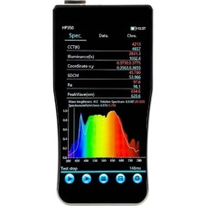 Spektrometras, HP350 380-780 Nm Spektralbeleuchtungsmessgerät Gesunde Beleuchtung Farbtemperaturanalyse Tester Spektrometer Sichtbares Licht