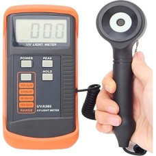 UV-Messgerät, 400 m W/cm UV-Lichtmessrät UVA und UVB LSI-Schaltkreistester UV-Sensor Lichtkorrektuilter UV-Radiometer Tester UVA365