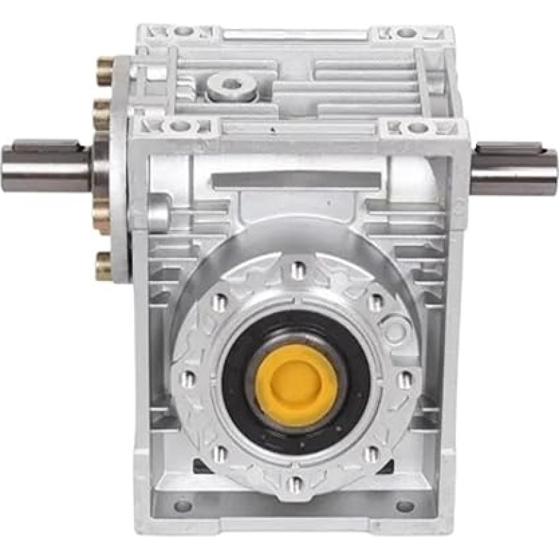 Schneckengetriebe 1 Stück Schneckengetriebe NRV075-VS, doppelter Eingangswellendurchmesser 24 mm, Eingangswelle, Verhältnis 5:1 - 80:1 (santykis 30:1)