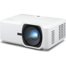 ViewSonic T400W Laser Projector, 4000 ANSI Lumens, WXGA 1280 x 800, Laser Projector with 30,000h Lifespan, Contrast Ratio 3,000,000:1, Image Size up to 300 Inches, HDMI x2, H/V Keystone, 3W Speaker