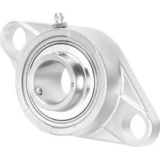 1 Stück 440 Edelstahl-Außensphärisches Lager mit Gehäusesitz SUCFL201-SUCFL218 Einsatzlager Flanscheinheit(SUCFL212 Inner 60mm)