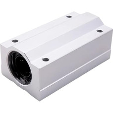 Linear Ball Bearing Block P5 1pcs for CNC Router SCS6/8/10/12/16/20/25/30/35/40/50/60UU/LUU Slide Rail for 3D Printer Shaft (SCS8LUU 8mm)
