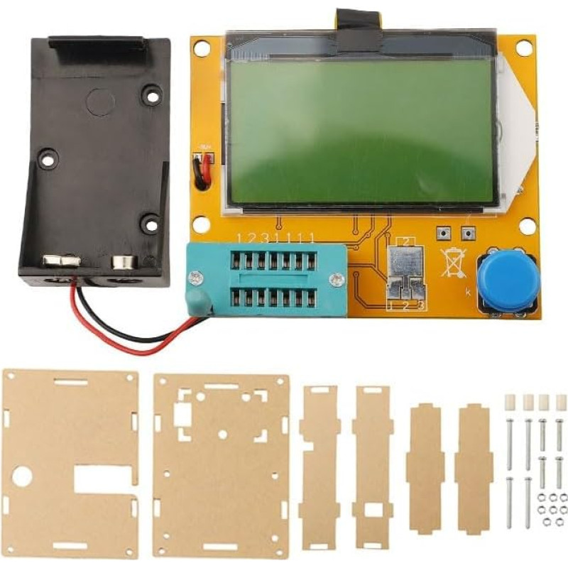 LCR-T4 tranzistorių testeris Widerstandskapazität Diode Triode Kunststoff LCR-T4 tranzistorius N-K ir P-K MOSFET MOSFET für Schutzdiode