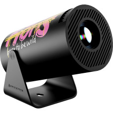 HY300 Pro Portable Mini Projector with WiFi 6 and Bluetooth 5.0 Smart Projector 1080P Support Video Projector 4K Decode with Built-in Android 11.0 (PINK)