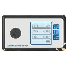 EDEDE Fenstertönungsmessgerät Tragbares Solarfilm-Transmissionsmessrät, 160 Testfenstertönung mit UV-IR-Unterdrückung, Durchlässigkeit for sichtbares Licht(LS160)