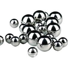 YG6 Hartmetall-Wolframstahl-Lagerkugeln, hohe Präzision, 1,5/1,588/2/2/2,381/2,5/3/3/3,5/4/4/4,5/5/5,5/6/6/6,5/7/7/7,938/8/9/10/12,7/14/20 mm (1 Stück, 4,5 mm)