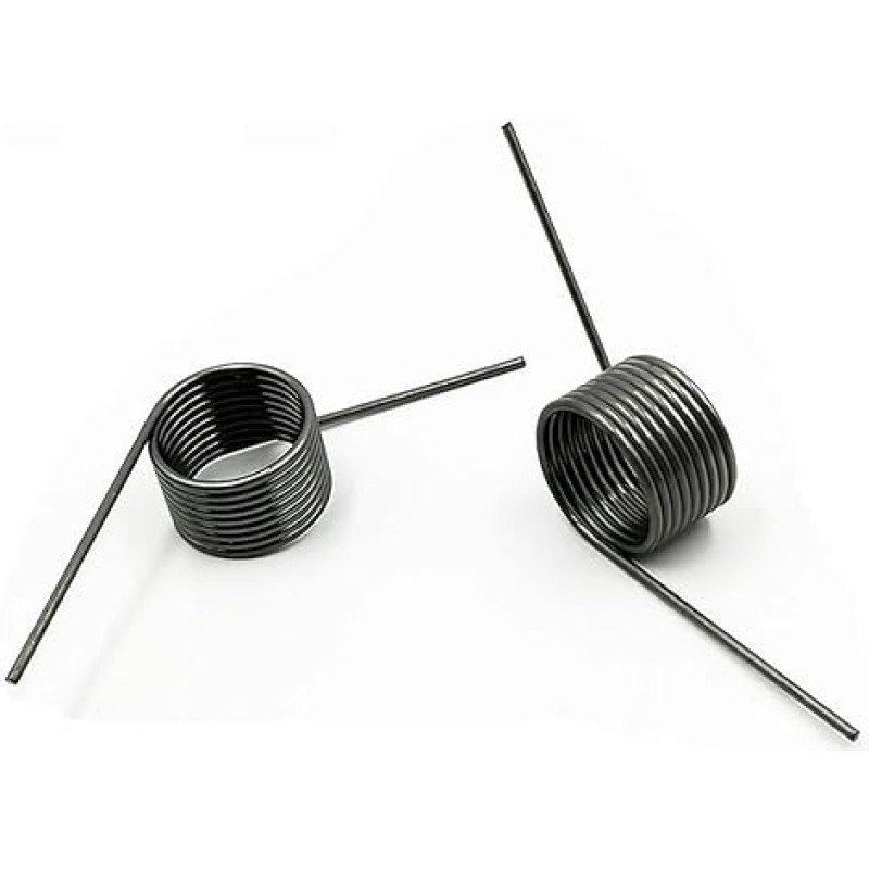 Torsionfeder 10 STÜCKE 65Mn Stahl Kleine V-förmige Torsionsfeder Rotation Torsionsfeder Winkel 60 90 120 180 Grad Drahtdurchmesser 1,0 MM(9mm(9 ratų),9mm(10Pcs),1.0mm(60 laipsnių))