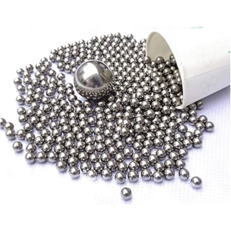 Guoliai, guolių rutuliukai, 304 nerūdijančio plieno rutuliukai, 1 1,5 2 3 4 5 6 7 8 9 10 mm, tikslūs nerūdijančio plieno rutuliukai, 0,5 kg (4 mm)