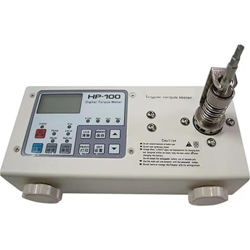 Drehmomentmessgeräte Digitales Drehmomentmessgerät 1-10N.M Motorleistung Torgue Tester Elektrischer Schraubendreher Charge (HP-100 10Nm)