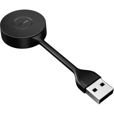 Jabra Link 400 USB-A DECT Adapter - Portable and Durable Dongle with up to 150 m Protected Wireless Range for Selected Jabra Engage Wireless Headsets - UC Teams Version - Black, 14205-21