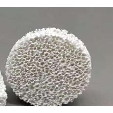 Hochtemperaturbeständiger Keramik-Gussfilter aus Aluminiumoxidschaum - 1 Stück poröses Material for Metallurgie und Umweltschutz(80mmx15mm)