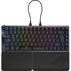 ASUS ROG Falcata 75% belaidė padalinta žaidimų klaviatūra (karšto keitimo ROG HFX V2 magnetiniai jungikliai, ROG 