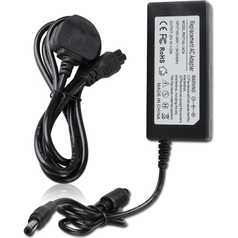 20 V 3,25 A maitinimo šaltinis MSI monitoriui MSI Optix G271 G272 G241 G241V G2422 G2412 G24C6 G27C5 G24C4 G27C6 G32C4 G32CQ4 ADPC22 045 MAG274QFR MAG342CQR G24 G27 G32 G34 žaidimų monitoriaus įkroviklis