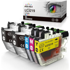 INK4U LC3219XL Cartridges Compatible with Brother LC3219XL LC3217 Printer Cartridges for Brother MFC-J5330DW MFC-J5335DW MFC-J5730DW MFC-J5930DW MFC-J6530DW MFC-J6930DW MFC-J6935DW (Pack of 5)