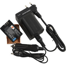 DSTE 2 dalių akumuliatoriaus ir 2 kanalų dvigubo USB greitojo įkroviklio rinkinys, skirtas 