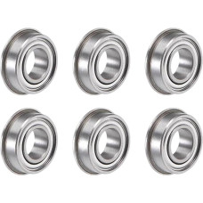 MF128ZZ Lager 10/20/50PCS ABEC-5 8 * 12 * 3,5 mm Miniatiūrinis flanšas MF128Z Kugellager MF128 ZZ(20PCS)
