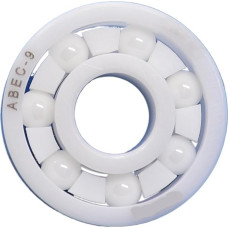 CYHROO RHAIYAN 604 pilnaviduris keraminis guolis (1 pakuotė), 4 x 12 x 4 mm, ABEC-9 ZrO2 medžiaga, 604CE pilnaviduris cirkonio keramikos rutulinis guolis, specifinis