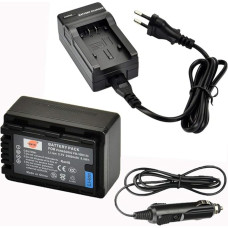 DSTE® atsarginė baterija ir DC106E kelioninis įkroviklis, suderinami su 