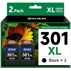 301XL spausdintuvo kasetės pakeičia HP 301 spausdintuvo juodos spalvos kasetes, skirtas Envy 4500 4504 5530 5532 DeskJet 1510 2540 1050 3050 2050 2510 O