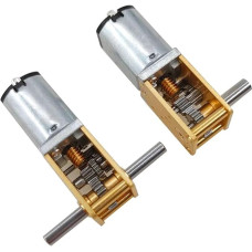 Doppelachse 6V8rpm Selbstsichernde Schnecke 1218-N20 Miniatur DC Untersetzungsgetriebe elektronischer Starter 12V Niedrige Geschwindigkeit