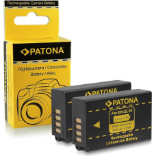 2x baterija EN-EL20, skirta Nikon 1 J1 | 1 J2 | 1 J3 | 1 S1 | Coolpix A