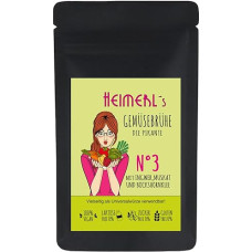 Heimls Vegetable Broth No. 3 with Ginger, Fenugreek and Nutmeg, 150 g, Suitable for Base Fasting, Universal Use