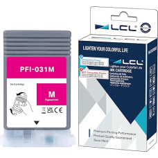 LCL suderinama rašalo kasetė PFI-031 PFI-031M (purpurinės spalvos), suderinama su 