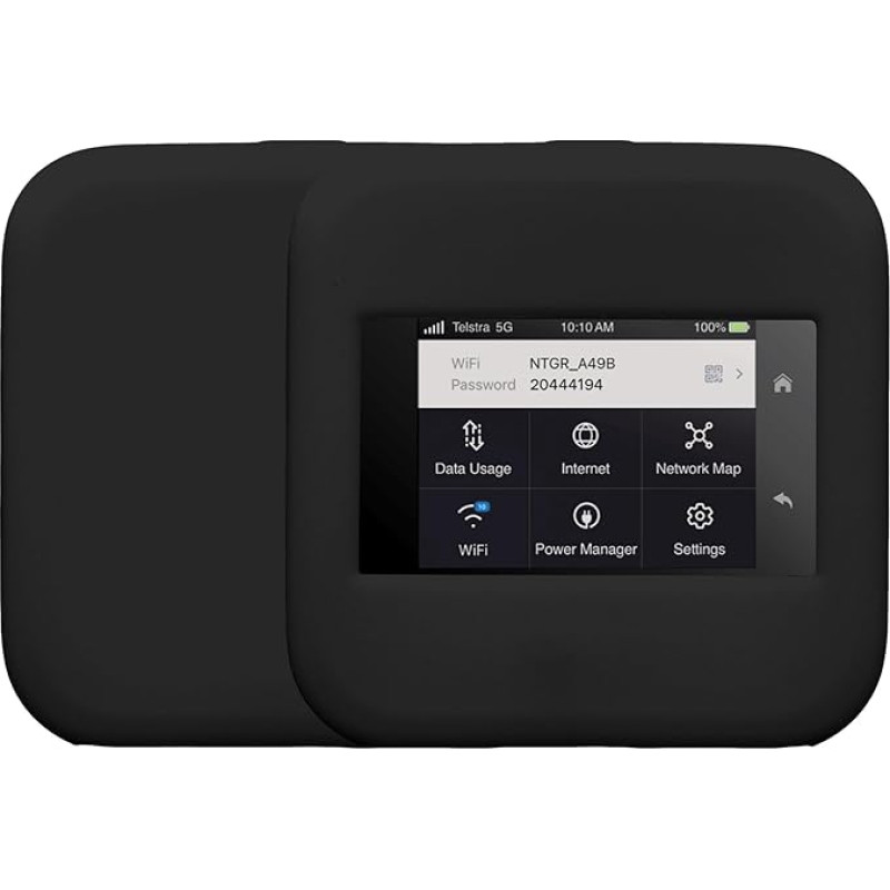 kwmobile dėklas, suderinamas su Netgear Nighthawk M6 Pro / M6 Case - dėklas mobiliajam WLAN - Maršrutizatoriaus dangtelis mobiliajam interneto taškui - 