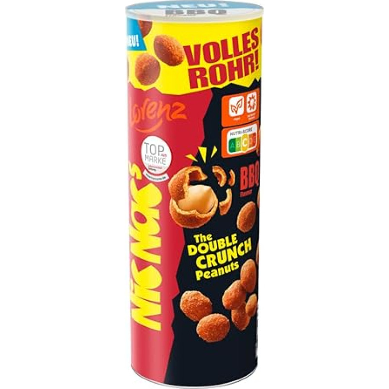 Lorenz NicNac's BBQ skardinė 1 x 333 g Vegan