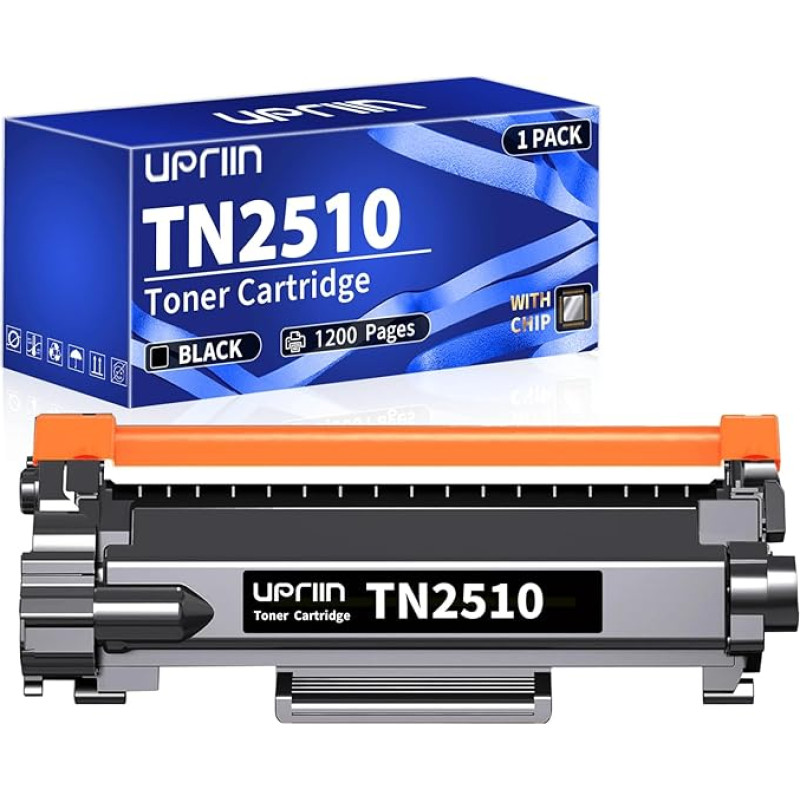 TN2510 TN2510 XL suderinamas su TN-2510 toneris TN-2510 XL, skirtas MFC-L2835DW MFC-L2827DW MFC-L2800DW MFC-L2800DW DCP-L2660DW DCP-L2620DW DCP-L2627DW MFC-L2860DWE (1 juodas )