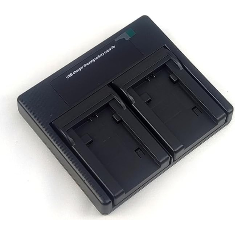 USB Dual Akku Ladegerät für DMW-BMB9 DMW-BMB9E DMW-BMB9E DMW-BMB9PP Kompatibilus su DMC-FZ40 DMC-FZ45 DMC-FZ47 DMC-FZ48 DMC-FZ60 DMC-FZ62 DMC-FZ70 DMC-FZ72 DMC-FZ100 DMC-FZ150 Leica V-Lux22 V-Lux3