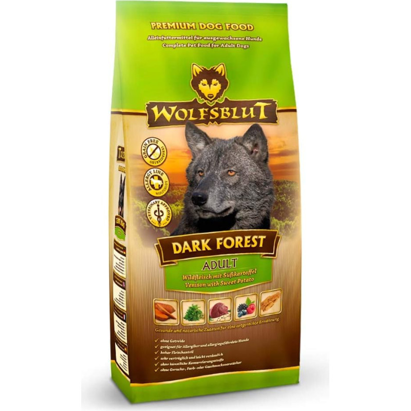 Wolfsblut Dark Forest Adult, 2 kg
