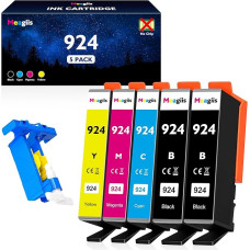924 spausdintuvo kasetės Suderinamos su HP 924 kasetės, skirtos HP OfficeJet Pro 8120e OfficeJet Pro 8122e 8124e 8125e 8132e 8134e 8135e
