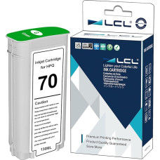 LCL suderinama rašalo kasetė 70 C9457A 135ML didelio našumo pigmentinė (žalia), skirta HP Designjet Z3100 Z3100PS Z3200 Z3200PS