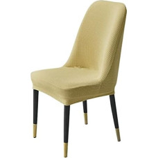 1/2/4 kėdžių užvalkalų rinkinys, kėdžių užvalkalai, ilgas atlošas, valgomojo kambario kėdžių užvalkalai, elastingas kėdžių užvalkalas, aksominis pilkas, baltas, slipcover, kėdžių / kėdžių užvalkalas namams, restoranui, biurui, dekorui