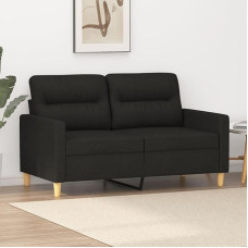 ZEYUAN 359231 2 vietų sofa juoda 120 cm audinys, Sofos ir kušetės, Sofa svetainė, Poilsio sofa, Minkšta sofa