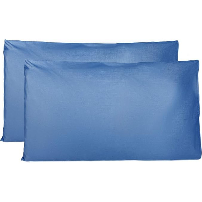 2 pagalvių užvalkalų rinkinys, 50 x 80 cm, 100 % medvilnė, paprastas ir elegantiškas dizainas, pagaminta Italijoje
