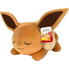 Pokémon PKW0222-45 cm miegantis pliušas - Eeve, oficialus pliušas